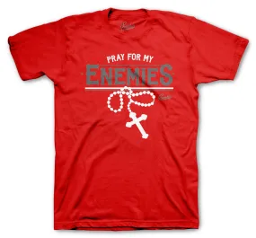 Retro 13 Red Flint Enemies Shirt