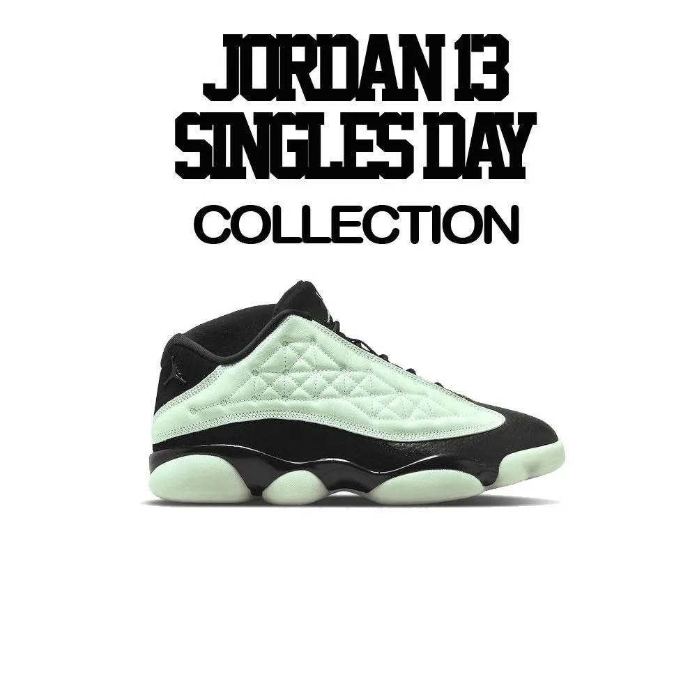 Retro 13 Singles Day Shirt - ST Palms - Black