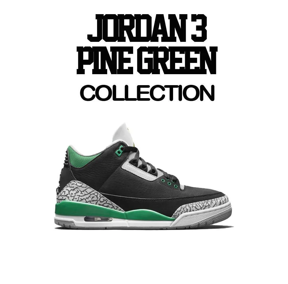 Retro 3 Pine Green 2 Sexy Shirt