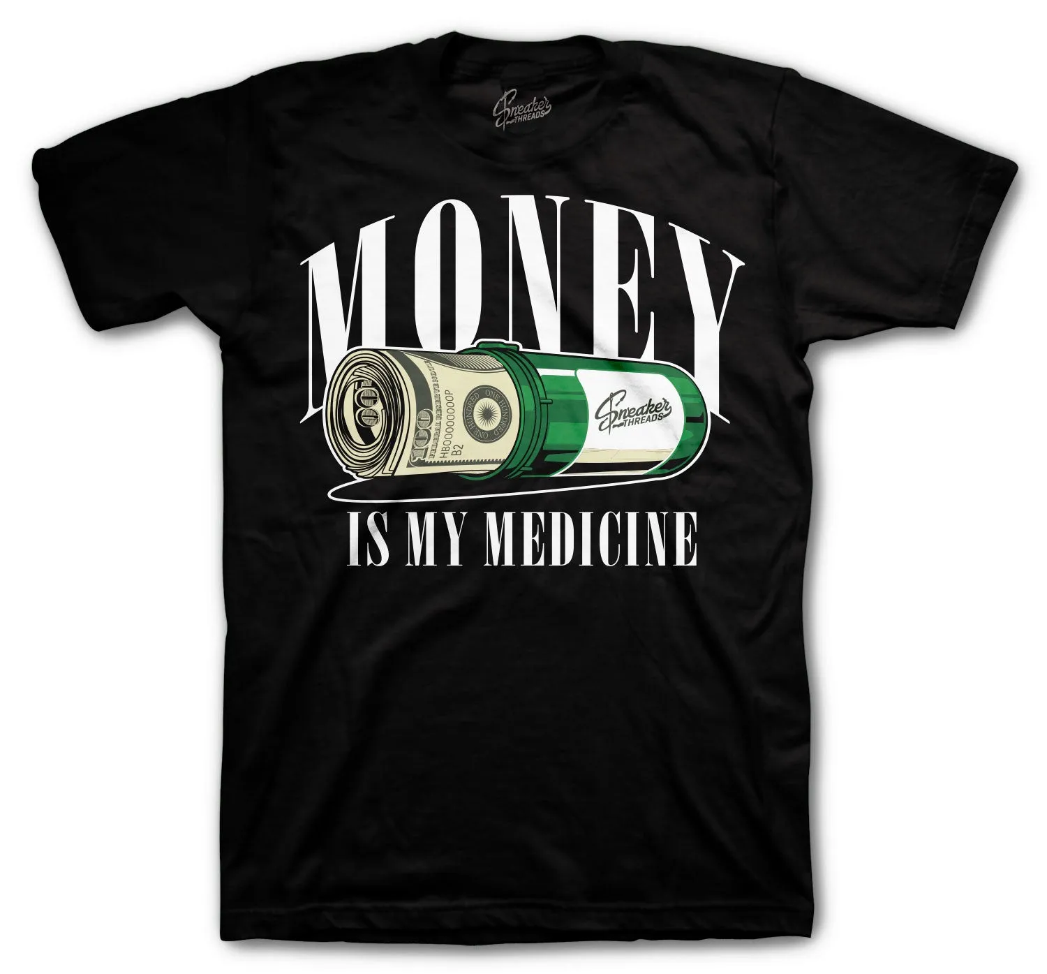 Retro 3 Pine Green Medicine Shirt