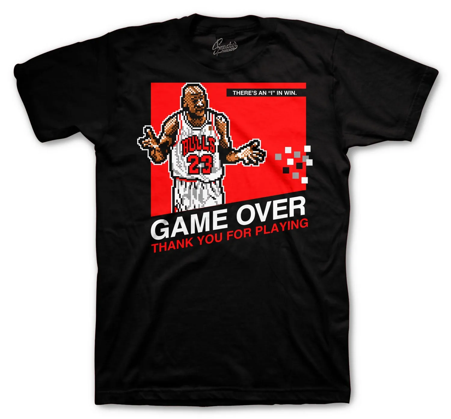 Retro 4 Red Thunder Game Over Shirt