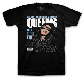 Retro 5 Bluebird Shirt - Queens - Black