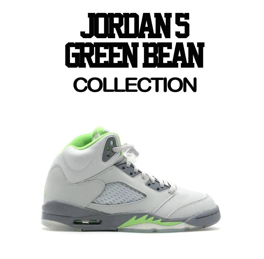 Retro 5 Green Bean Fresh Pair Shirt