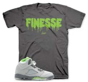 Retro 5 Green Bean Shirt - Finesse