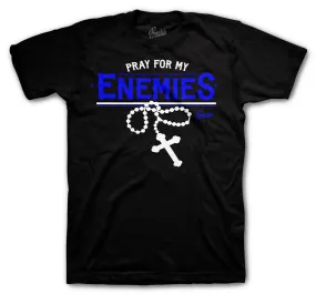 Retro 5 Racer Blue Shirt - Enemies - Black