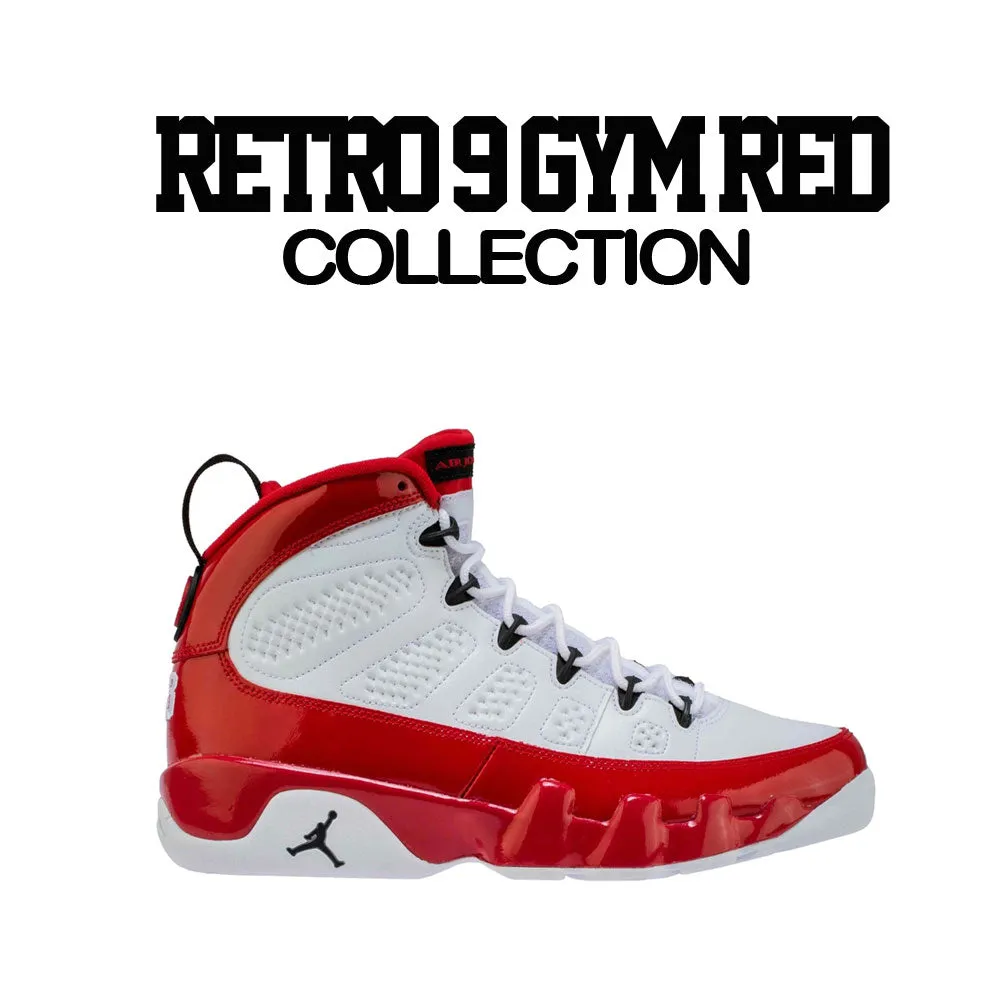 Retro 9 Gym Red Killing the Game Shirt