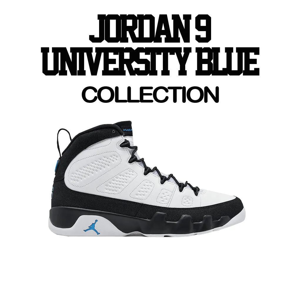 Retro 9 University Blue Finesse Shirt