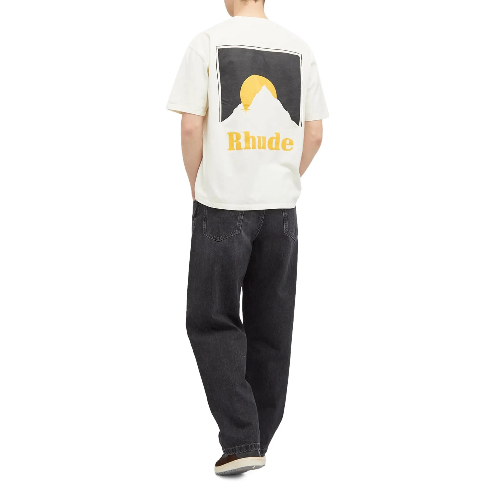 Rhude Moonlight Vintage White T Shirt