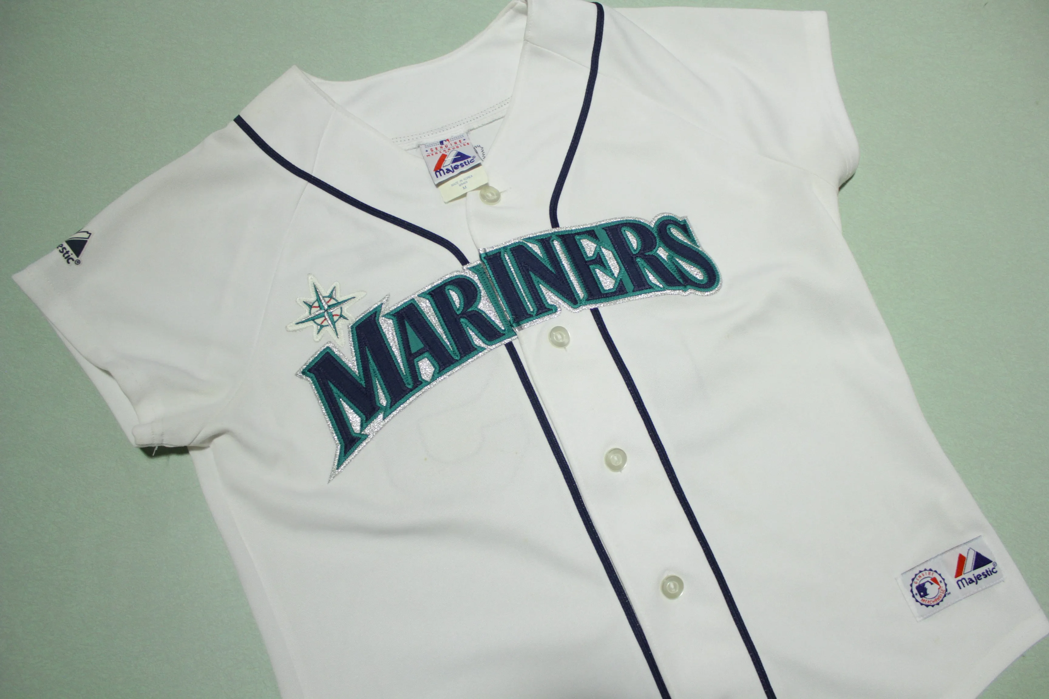 Seattle Mariners 2005 Adrian Beltre 00's M's Button Up Majestic #29 Baseball Jersey