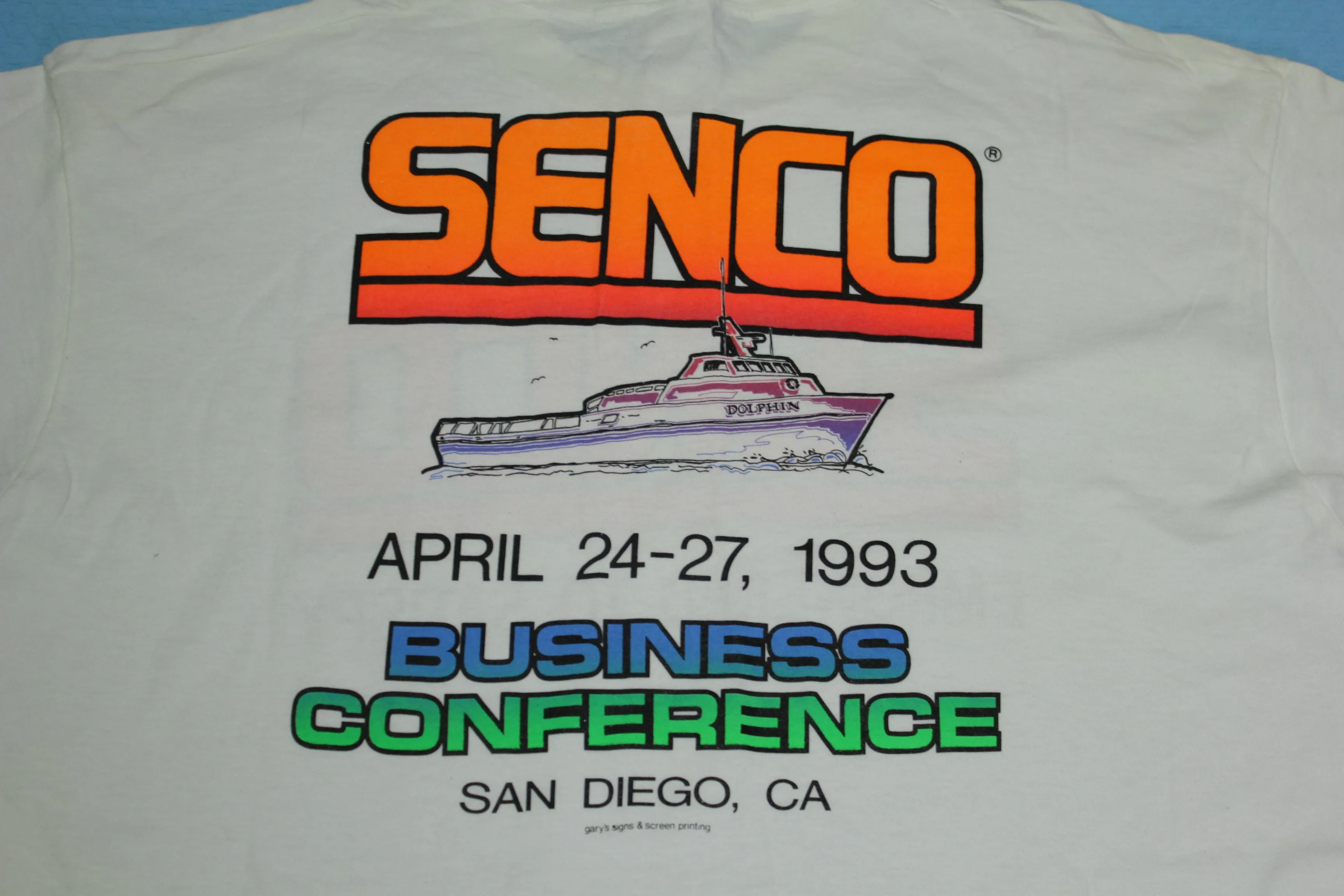 SENCO Empowered to Satisfy Business Conference 1993 Vintage 90's FOTL T-Shirt