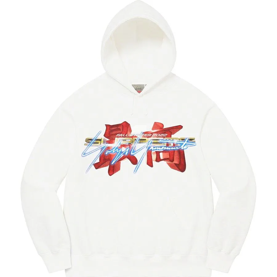 Supreme/Yohji Yamamoto TEKKEN Hooded Sweatshirt (White)