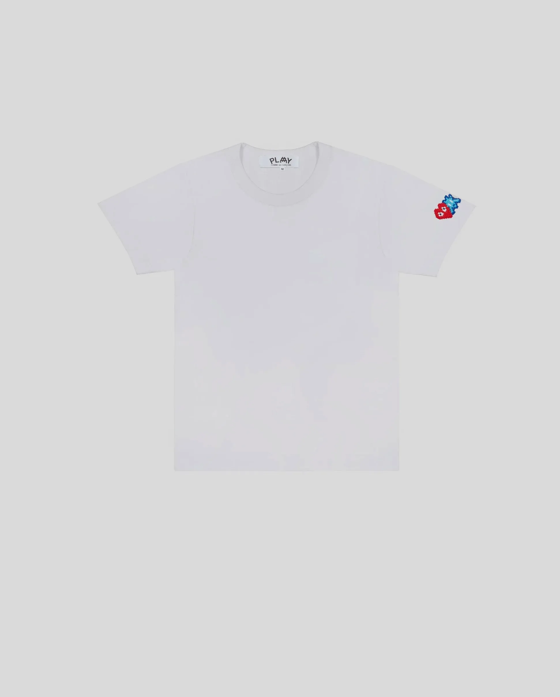 T327 INVADER T-SHIRT / WHITE