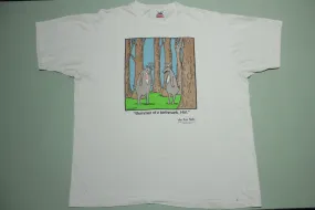 The Far Side 1986 Deer Bummer of a Birthmark Hal Vintage 80s Comic T-Shirt