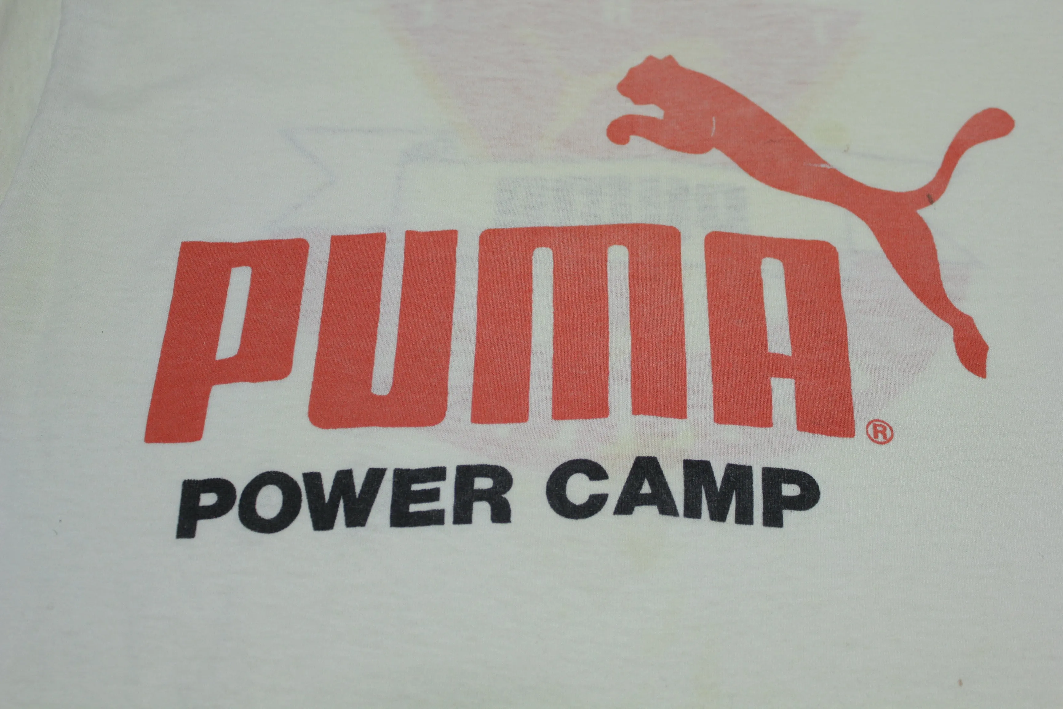 The Puma Challenge Power Camp Vintage 80's Cal Cru Single Stitch T-Shirt