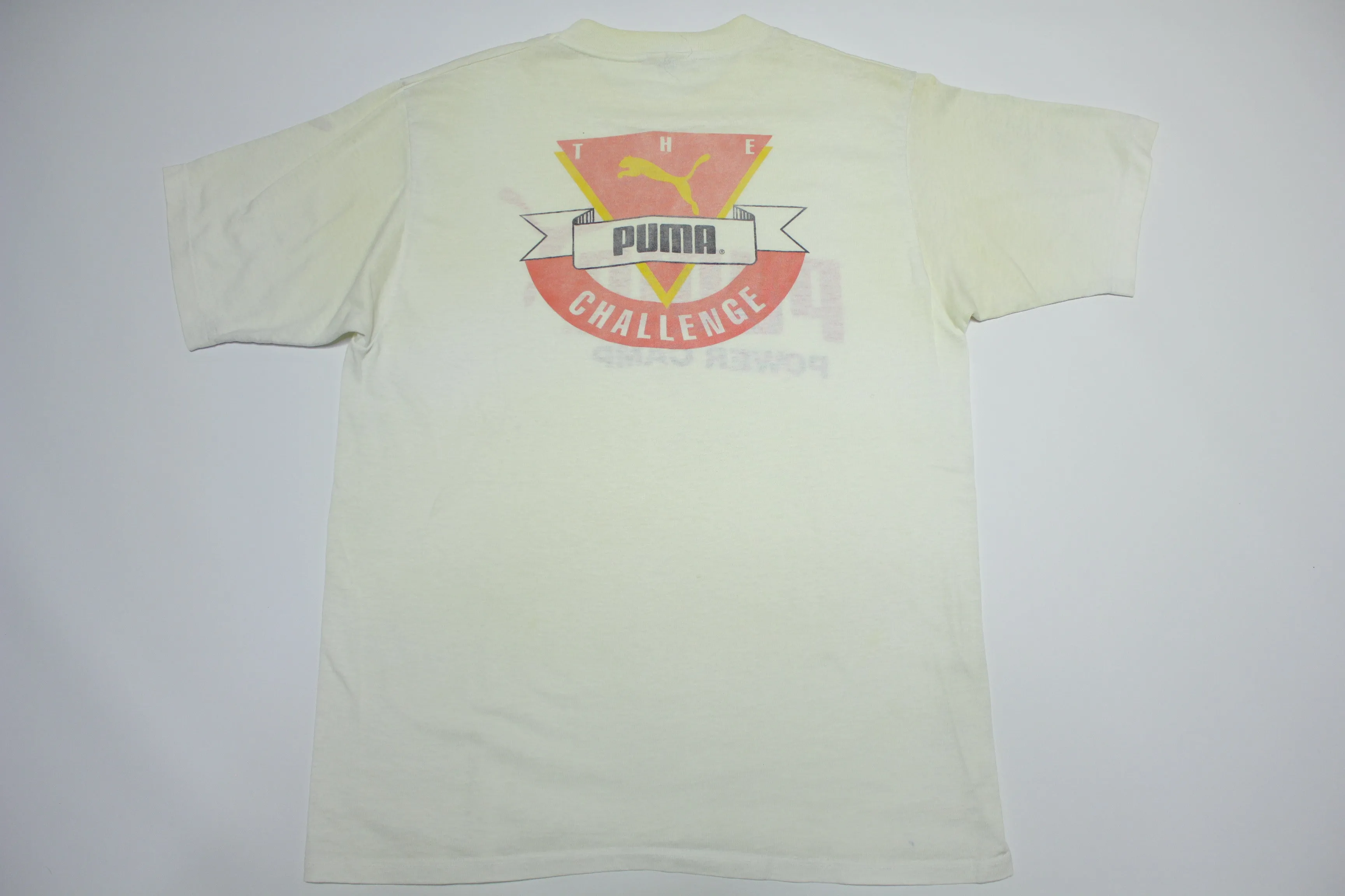 The Puma Challenge Power Camp Vintage 80's Cal Cru Single Stitch T-Shirt