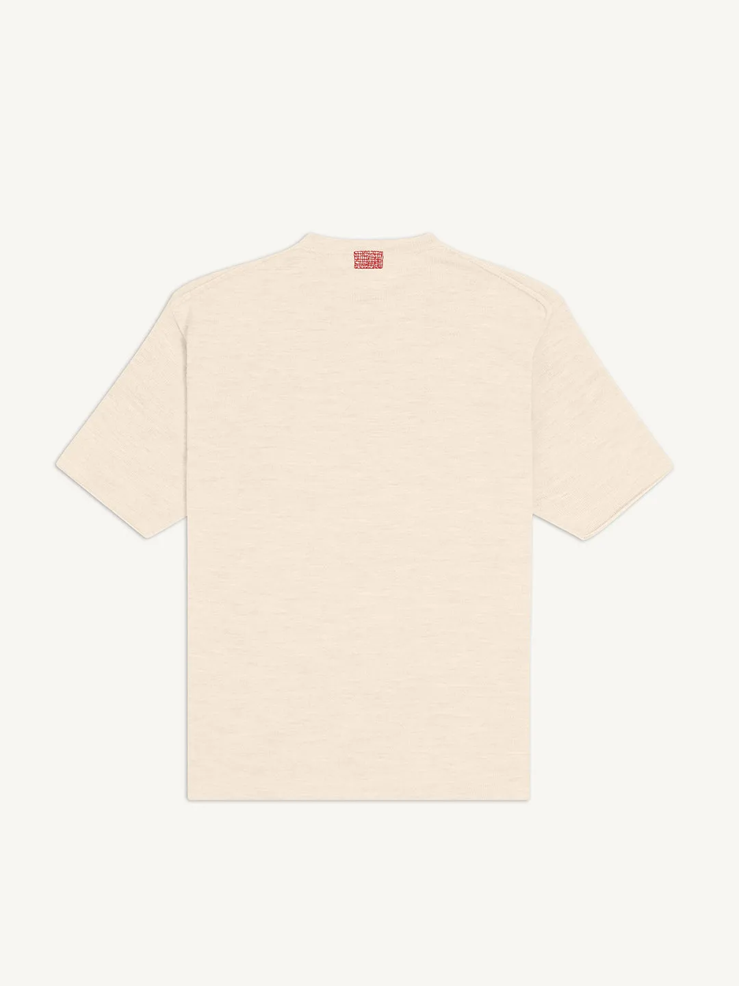 The T-Shirt - Almond White