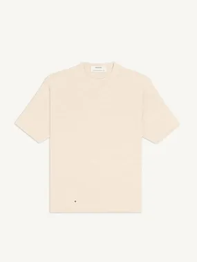 The T-Shirt - Almond White