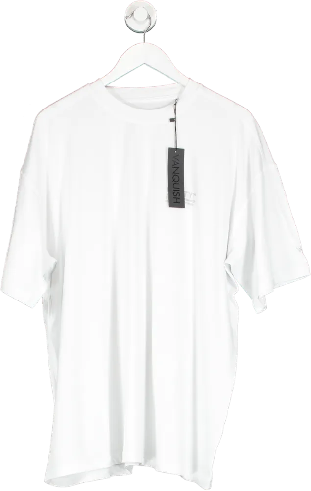 Vanquish White Utility V3 T Shirt UK L