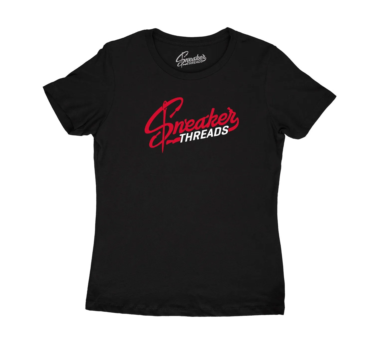 Womens Gym Red 9 Shirt - ST Original - Black