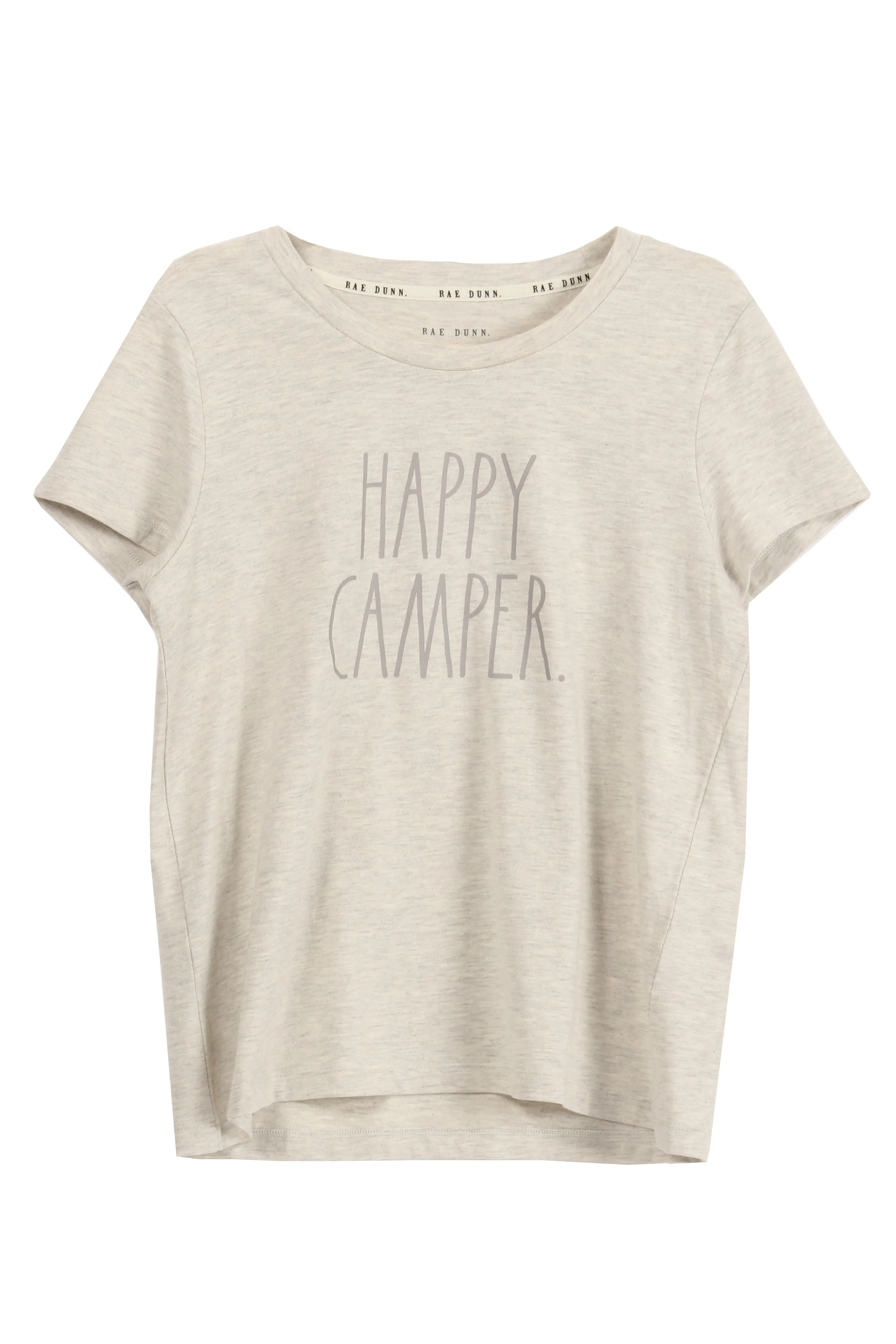 Women's "HAPPY CAMPER" Short Sleeve Icon T-Shirt