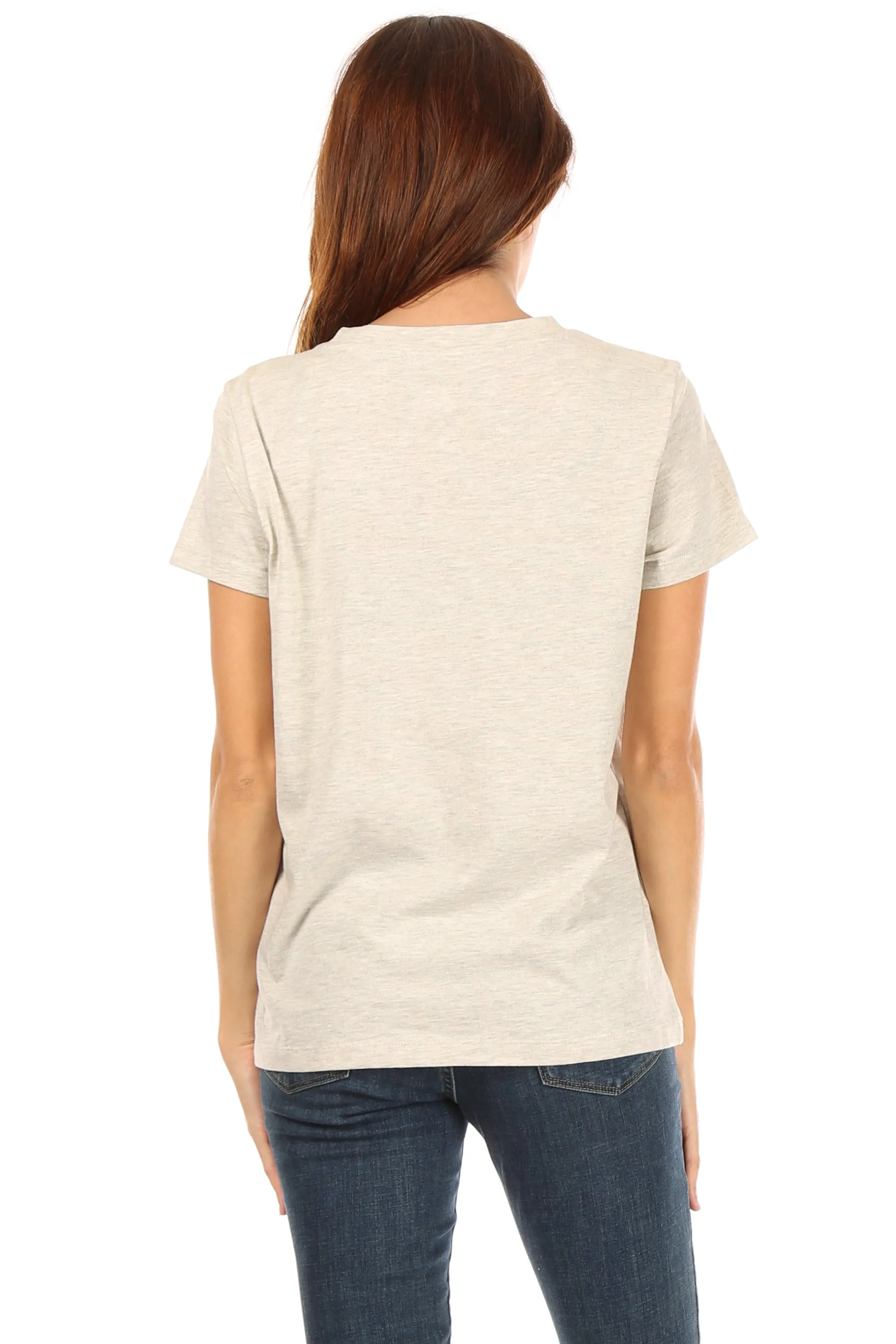 Women's "HAPPY CAMPER" Short Sleeve Icon T-Shirt