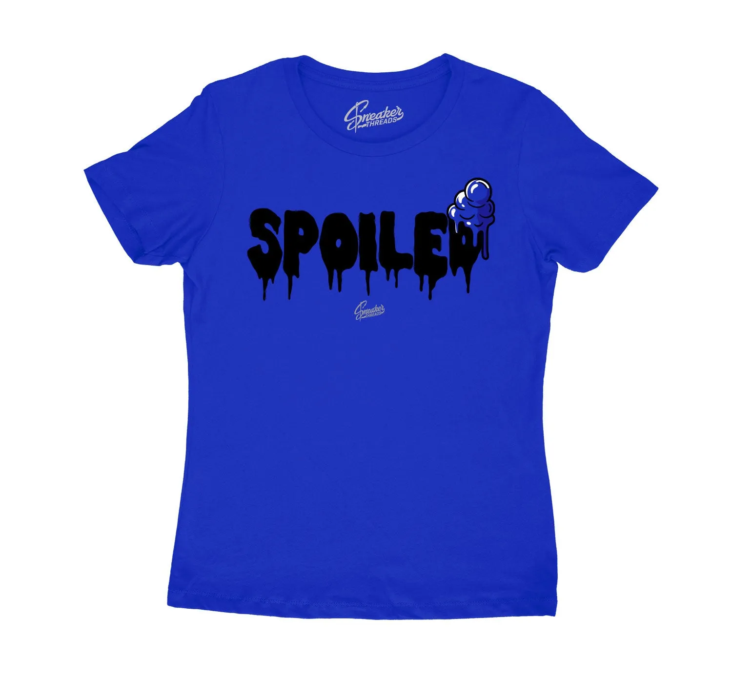 Womens - Racer Blue 5 Spoiled Sneaker tee